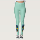 Angelfish bij koraalrif - Fotografisch ontwerp | Leggings (Voorkant)