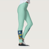 Angelfish bij koraalrif - Fotografisch ontwerp | Leggings (Rechts)