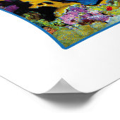 Angelfish bij koraalrif - Fotografisch ontwerp | Poster (Hoek)