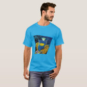 Angelfish bij koraalrif - Fotografisch ontwerp | T-shirt (Voorkant volledig)