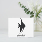 Angelfish Briefkaart (Staand voorkant)
