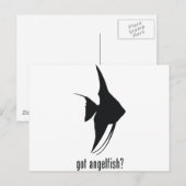 Angelfish Briefkaart (Voorkant / Achterkant)