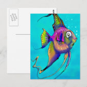 Angelfish Briefkaart (Voorkant / Achterkant)