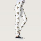 Angelfish cartoon illustratie leggings (Rechts)