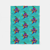 Angelfish Fleece Deken (Voorkant)