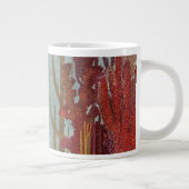 Angelfish in koraal,  tropische vissen in de oceaa grote koffiekop (Rechts)