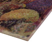 Angelfish in koraal,  tropische vissen in de oceaa snijplank (Hoek)