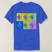 Angelfish Mod Art 1 T-shirt (Design voorkant)