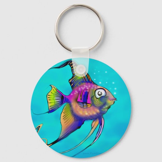 Angelfish Sleutelhanger (Voorkant)
