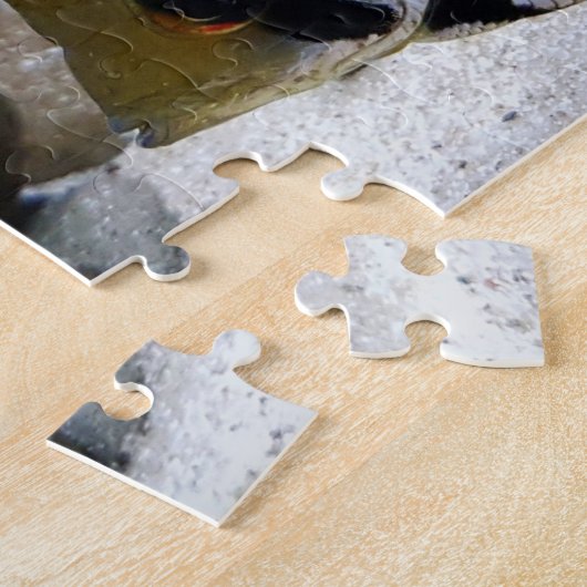 Angelfish Tropical Fish Keeper Legpuzzel (Zijkant)