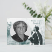 angelgedenkteken aankondiging (Staand voorkant)