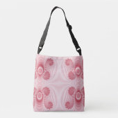 Angelhartroze fractal Design Crossbody Tas (Achterkant)