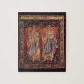 Angeli Laudantes door Sir Edward Coley Burne Jones Legpuzzel (Verticaal)