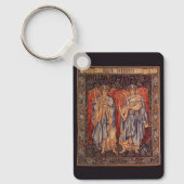 Angeli Laudantes door Sir Edward Coley Burne Jones Sleutelhanger (Voorkant)