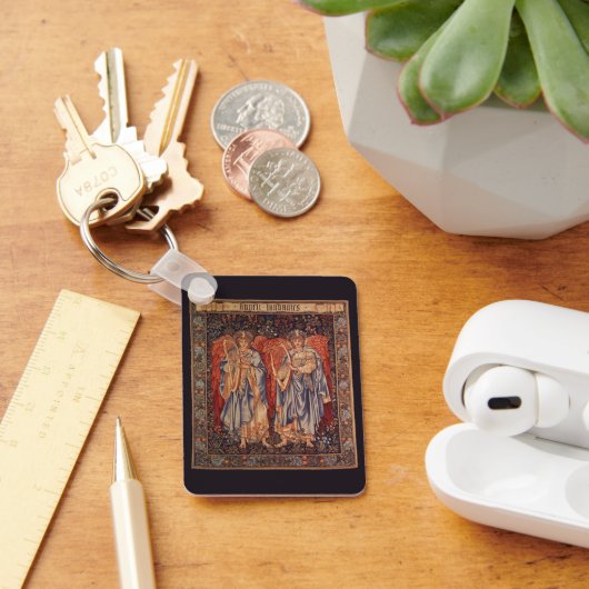 Angeli Laudantes door Sir Edward Coley Burne Jones Sleutelhanger (Bureau)