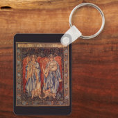 Angeli Laudantes door Sir Edward Coley Burne Jones Sleutelhanger (Achterkant)