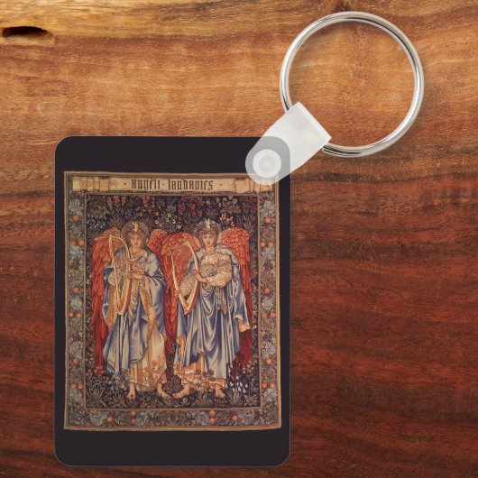 Angeli Laudantes door Sir Edward Coley Burne Jones Sleutelhanger (Achterkant)
