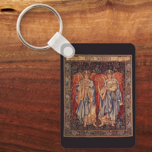 Angeli Laudantes door Sir Edward Coley Burne Jones Sleutelhanger (Voorkant)