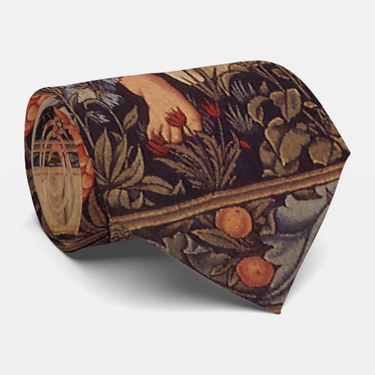 Angeli Laudantes door Sir Edward Coley Burne Jones Stropdas (Opgerold)