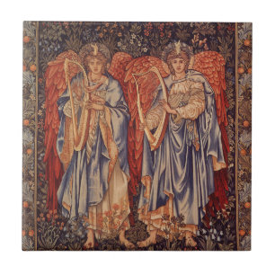 Angeli Laudantes door Sir Edward Coley Burne Jones Tegeltje