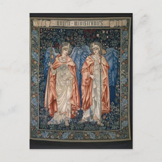 Angeli Ministrantes van Sir Edward Burne-Jones Pos Briefkaart (Voorkant)