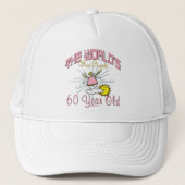 Angelic 60th Birthday Trucker Pet (Voorkant)
