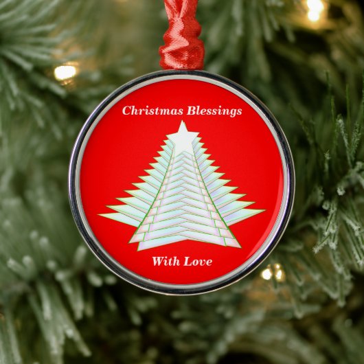 Angelic Abstract Tree Metalen Ornament (Boom)