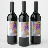 ANGELIC ANGELS DANK JE WINE WIJN ETIKET (Flessen)