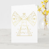 Angelic Blessings Kaart (Gele Bloem)