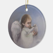 Angelic Blessings Keramisch Ornament (Links)