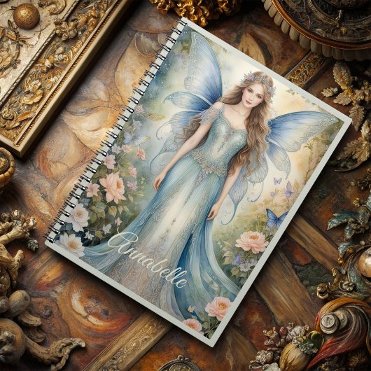 Angelic Blue Fairy Notitieboek