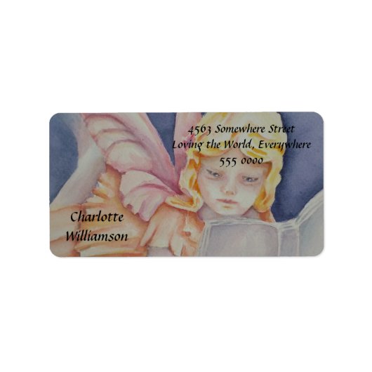 ANGELIC-CELEBRATIES ETIKET (Voorkant)