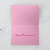 Angelic couple romance roses Valentines Day Kaart (Binnen)