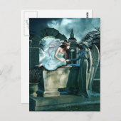 Angelic Curiosity Briefkaart (Voorkant / Achterkant)