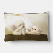 Angelic Duo: Smiling Bichon & Bao Bao Cloud Etui (Achterkant)