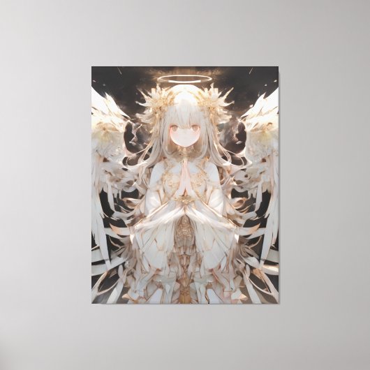 Angelic Echoes Canvas Afdruk (Voorkant)