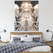 Angelic Echoes Canvas Afdruk (Insitu (Slaapkamer))