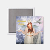 Angelic Edweena Fagee Magnet (Voorkant / Achterkant)