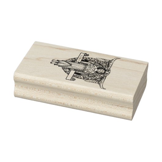 Angelic Ex-Libris Stamp Rubberstempel (Stempel)