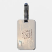 Angelic Faith - Ga niet zonder thuis Bagagelabel (Achterkant verticaal)