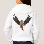 Angelic Feline: een Schattigee kat met vleugels (Achterkant)