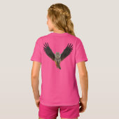 Angelic Feline: een Schattigee kat met vleugels T-shirt (Achterkant volledig)