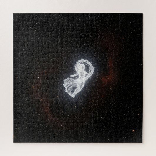 Angelic Fiery Transparent Vrouw Spirit Legpuzzel (Verticaal)