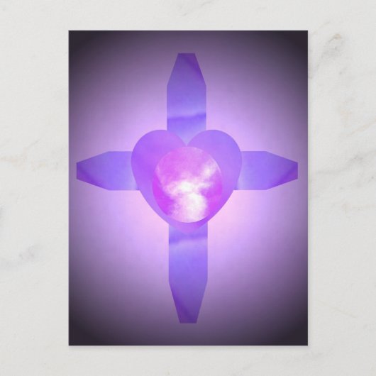 Angelic Heart Briefkaart (Voorkant)