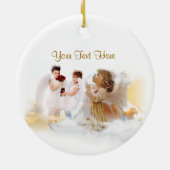 Angelic Heavenly "You are My Special Angel" Keramisch Ornament (Achterkant)
