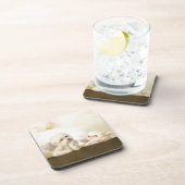 Angelic Hond en Kat op Cloud Bier Onderzetter (Rechterzijde)