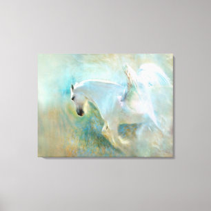 Angelic Horse Canvas Afdruk