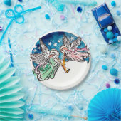 Angelic Hymns Papieren Bordje (Feest)