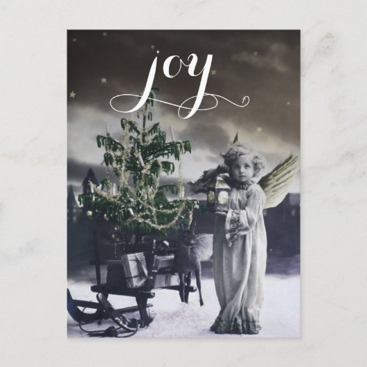 Angelic  Italiaanse kerst Kaart (Voorkant)