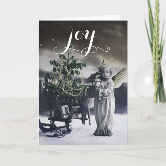 Angelic  Italiaanse kerst Kaart (Voorkant)